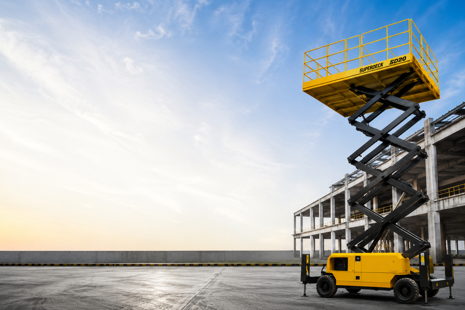 Superdeck 20 Meter Bigger Platform